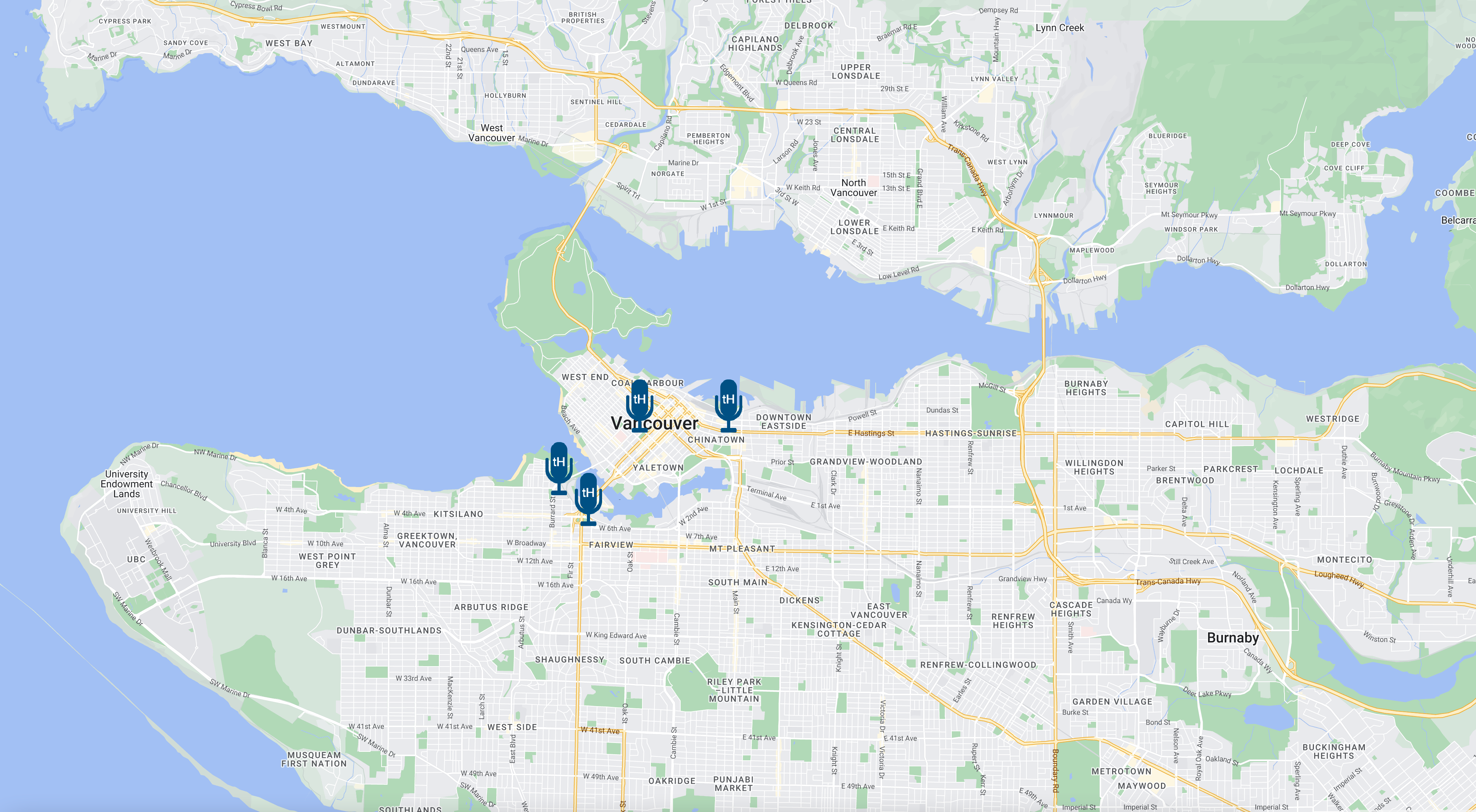 Vancouver soundmap